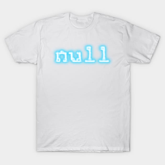 null T-Shirt by findingNull